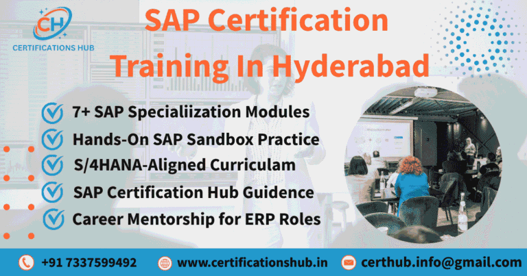 SAP Certification Training In Hyderabad
